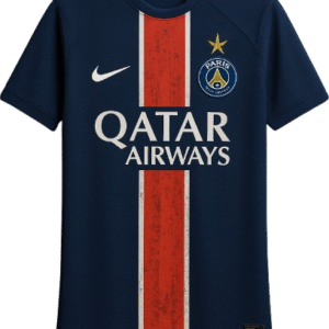 Maillot Collector Ligue des Champions 2025, Bleu/Rouge avec étoile dorée et Authentic