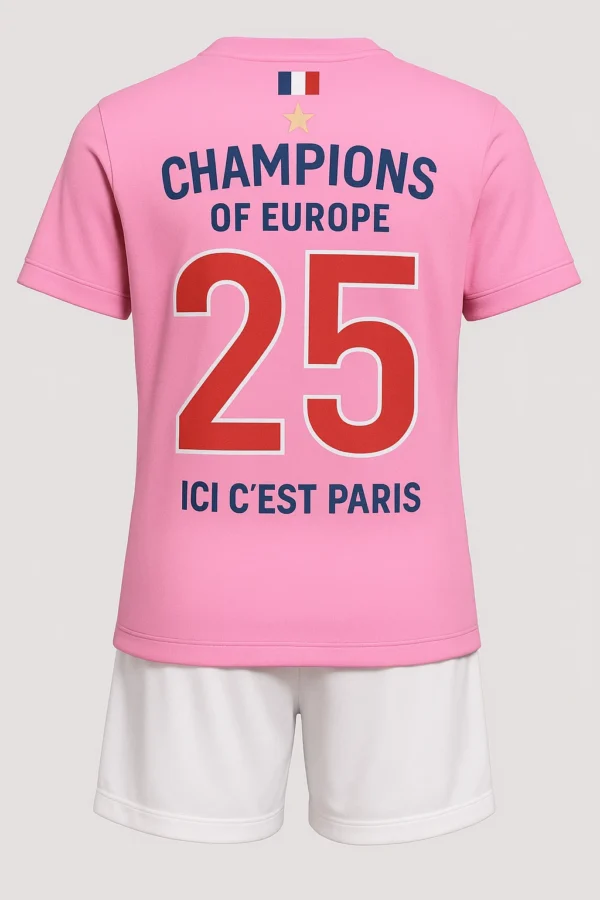 Maillot Third Stadium PSG Jordan 24/25 rose – Image 21