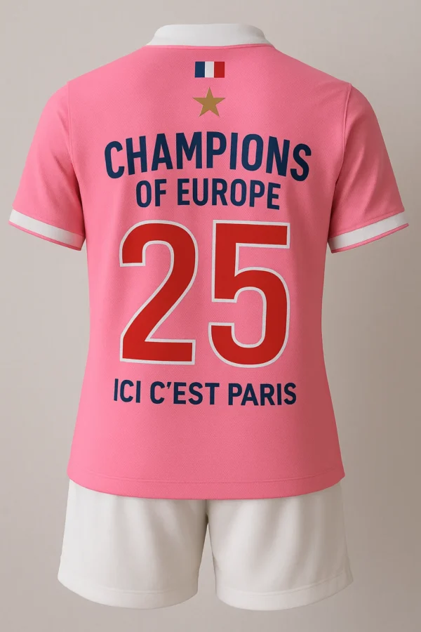 Maillot Third Stadium PSG Jordan 24/25 rose – Image 19